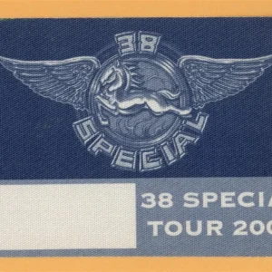 38 Special 2001 Tour Backstage Pass