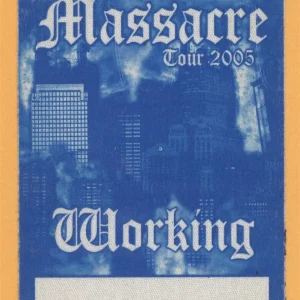 50 Cent 2005 Massacre Tour WORKING Backstage Pass
