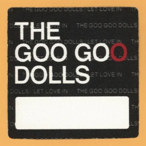 Goo Goo Dolls 2006 Let Love In Concert Tour MEDIA Backstage Pass