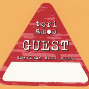 Tori Amos 2007 American Doll Posse Concert Tour Guest Backstage Pass