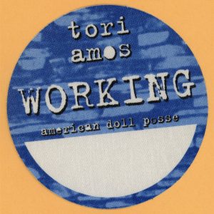 Tori Amos 2007 American Doll Posse Concert Tour Working Backstage Pass