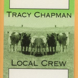 Tracy Chapman 1996 New Beginning Concert Tour Crew Backstage Pass