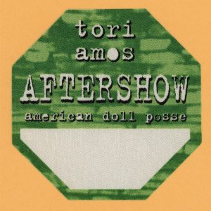 Tori Amos 2007 American Doll Posse Concert Tour After Show Backstage Pass
