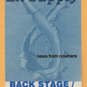 Air Supply 1995 News From Nowhere Concert Tour After Show Backstage Pass