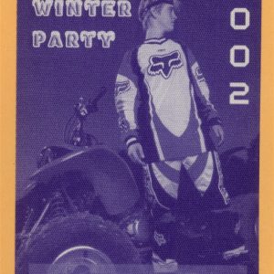 Aaron Carter 2002 Rap & Retro Concert Tour SPECIAL GUEST Backstage Pass