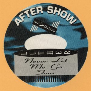 Luther Vandross 1993 Never Let Me Go Concert Tour AFTER SHOW Backstage Pass