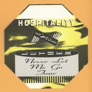 Luther Vandross 1993 Never Let Me Go Concert Tour HOSP Backstage Pass