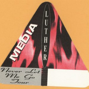 Luther Vandross 1993 Never Let Me Go Concert Tour MEDIA Backstage Pass