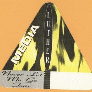 Luther Vandross 1993 Never Let Me Go Concert Tour MEDIA Backstage Pass