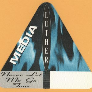 Luther Vandross 1993 Never Let Me Go Concert Tour MEDIA Backstage Pass