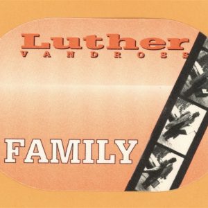 Luther Vandross 1994 Songs Concert Tour FAMILY Backstage Pass