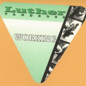 Luther Vandross 1994 Songs Concert Tour WORKING Backstage Pass