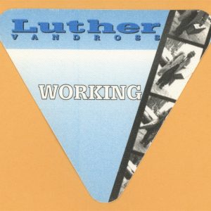 Luther Vandross 1994 Songs Concert Tour WORKING Backstage Pass