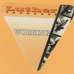 Luther Vandross 1994 Songs Concert Tour WORKING Backstage Pass