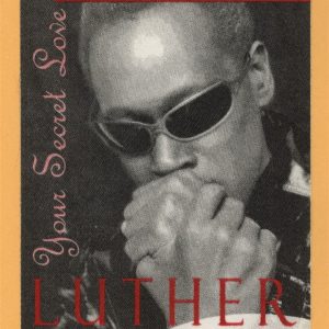Luther Vandross 1996 Your Secret Love Concert Tour ALL ACCESS Backstage Pass