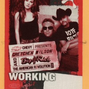Gretchen Wilson 2005 Big & Rich Concert Tour WORKING Backstage Pass