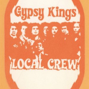 Gypsy Kings 2004 Concert Tour CREW Backstage Pass