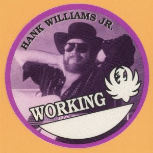 Hank Williams Jr. 2000 I'm One of You Concert Tour WORKING Backstage Pass