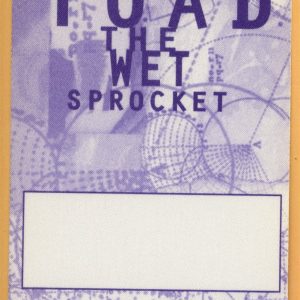 Toad The Wet Sprocket 1997 Coil Concert Tour WORKING Backstage Pass