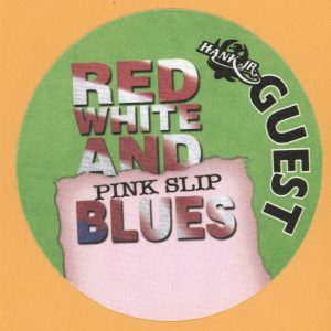 Hank Williams Jr. 2009 Red White & Blues Concert Tour GUEST Backstage Pass