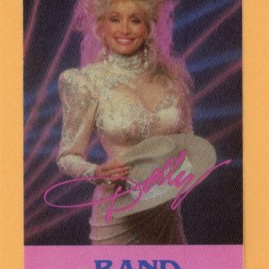 Dolly Parton 1987 Think About Love Tour ALL ACCESS Backstage Pass