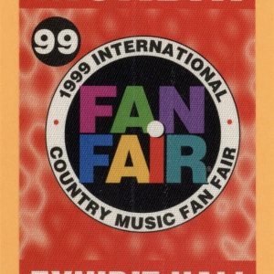 Waylon Jennings 1999 Fan Fair Country Concert Tour HALL Backstage Pass