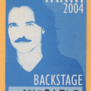 Yanni 2004 Tribute Concert Tour Backstage Pass