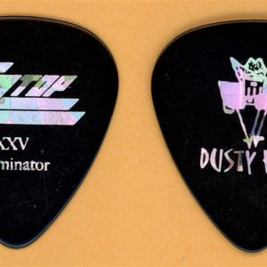 ZZ Top Dusty Hill Vintage Guitar Pick - 25th Anniversary Tour