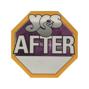 Yes 2002 Magnification Concert Tour Aftershow Backstage Pass