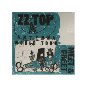 ZZ Top 1994 Antenna Concert Tour Meet & Greet Backstage Pass