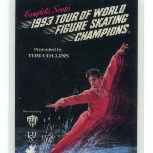 1993 Tour of World Figure Skating Champions Original Laminated Backstage Pass