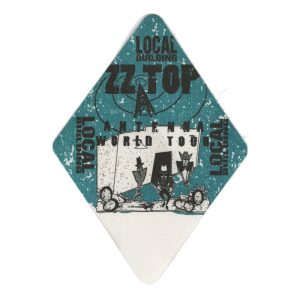 ZZ Top 1994 Antenna Concert Tour Local Backstage Pass