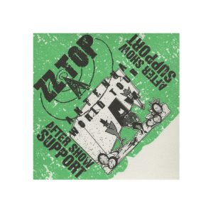 ZZ Top 1994 Antenna Concert Tour Support Aftershow Backstage Pass