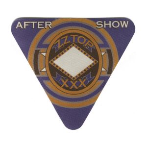 ZZ Top 1999 XXX Concert Tour Aftershow Backstage Pass
