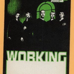Backstreet Boys 2000 Black & Blue Concert Tour Working Backstage Pass