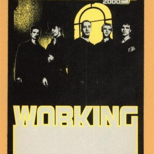 Backstreet Boys 2000 Black & Blue Concert Tour Working Backstage Pass