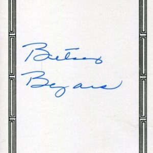Betsy Byars Summer of the Swans Author Newbery Medal Signed Autograph Bookplate