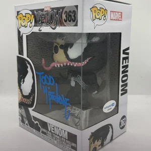 Todd McFarlane "Venom" AUTOGRAPH Signed 363 Funko Pop Vinyl Figure ACOA