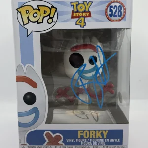 Tony Hale "Toy Story 4" AUTOGRAPH Signed 'Forky' 528 Funko Pop Vinyl Figure ACOA