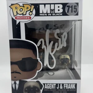 Will Smith "Men in Black" AUTOGRAPH Signed 'Agent J & Frank' 715 Funko Pop ACOA
