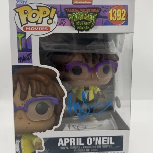 Ayo Edebiri "Teenage Mutant Ninja Turtles: Mayhem" SIGNED April Funko Pop B ACOA