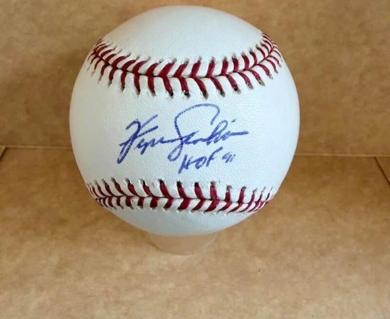 FERGIE JENKINS HOF 91 CHICAGO CUBS SIGNED M.L. BASEBALL  BECKETT AUTH