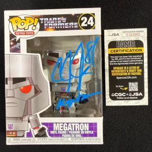 Calvin Johnson Detroit Lions Signed Megatron Funko Pop Figure #24 JSA COA