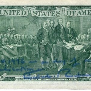 Elliot Richardson Secretary Of Defense Attorney General Signed Autograph $2 Bill