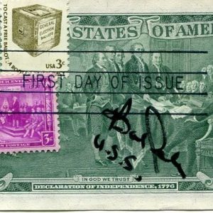 Bob Dole Kansas KS Representative Senator Congress WWII Signed Autograph $2 Bill