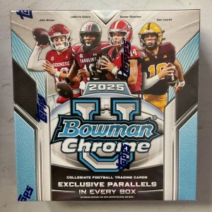 2025 Bowman University Chrome Football Mega Box