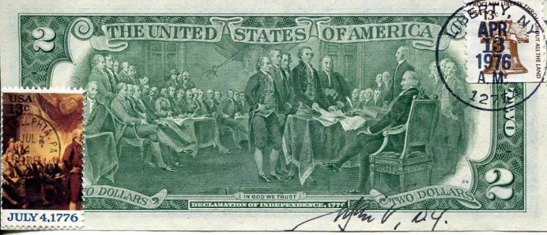 Jacob Javits US Senator Representative Congres New York Signed Autograph $2 Bill