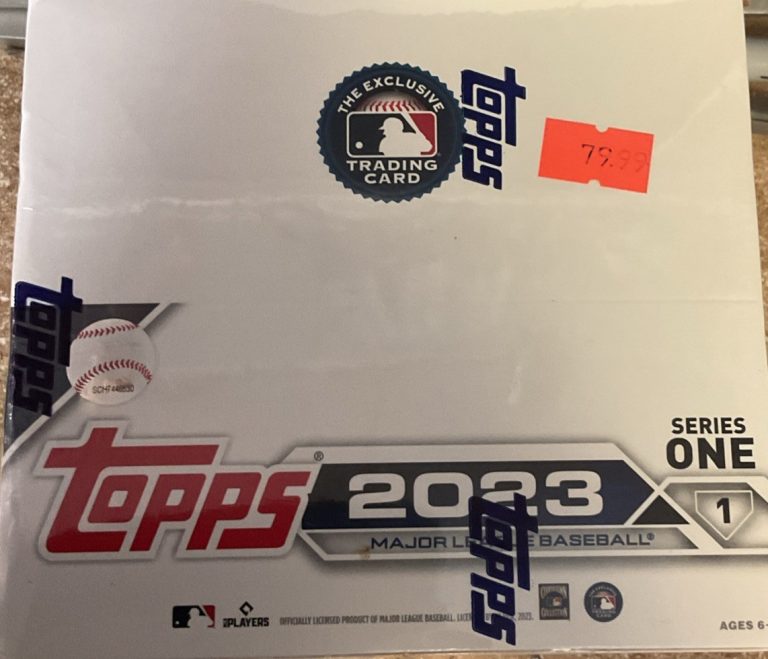 Topps 2023 Series 1 Baseball 24-Pack Retail Box - 144 Cards
