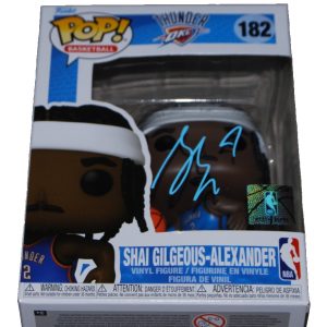 SHAI GILGEOUS-ALEXANDER signed (OKLAHOMA CITY THUNDER) FUNKO POP BECKETT BV13306