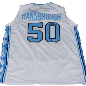 TYLER HANSBROUGH signed (NORTH CAROLINA TAR HEELS) jersey BECKETT BAS BV10277